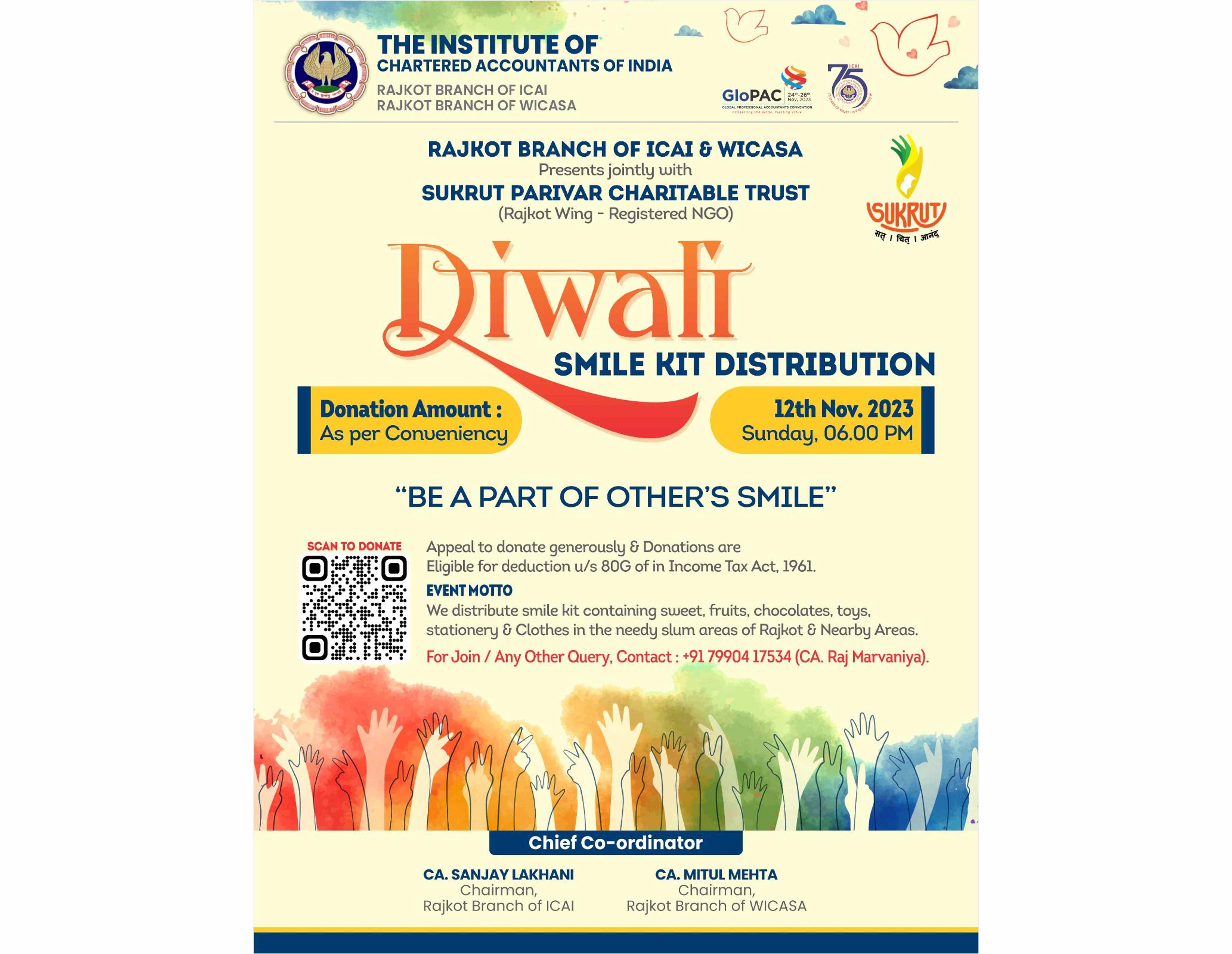 Diwali Smile Kit Distribution